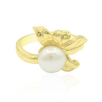 Anello in argento con Perla di Acqua Dolce (TPC)