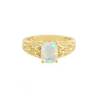 Anello in argento con Opale di Welo
