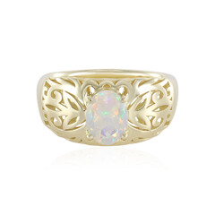 Anello in oro con Opale di Welo AAA (Ornaments by de Melo)