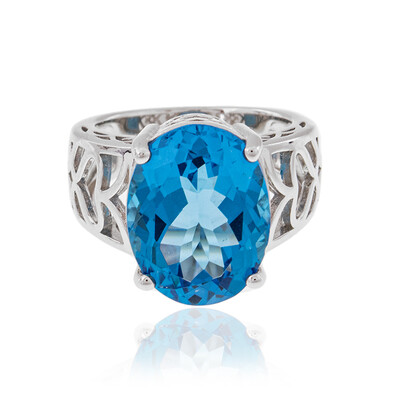 Anello in argento con Topazio Marambaia