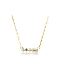 Collana in oro con Diamante SI2 (H) (CIRARI)