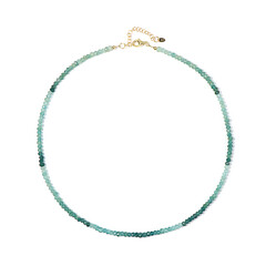Collana in argento con Grandidierite