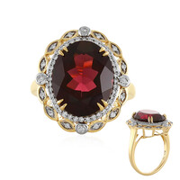 Anello in oro con Umbalite AAA (D'vyere)