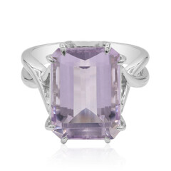 Anello in argento con Ametista Rose de France