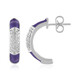Orecchini in argento con Zircone