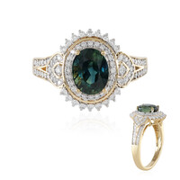 Anello in oro con Zaffiro Blu (D'vyere)