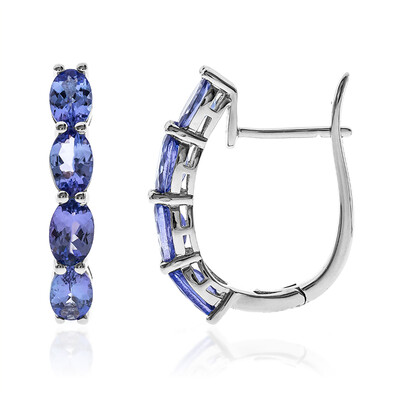 Orecchini in oro con Tanzanite