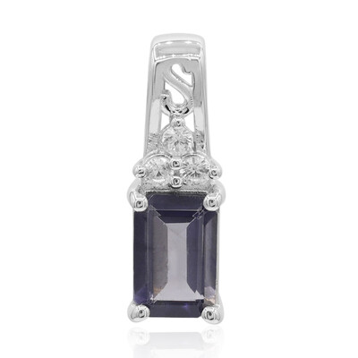 Ciondolo in argento con Iolite