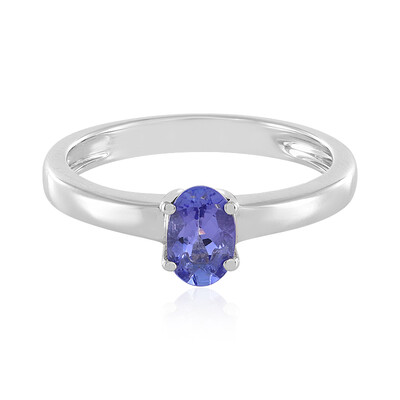 Anello in argento con Tanzanite
