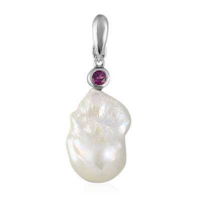 Ciondolo in argento con Perla di Acqua Dolce (TPC)