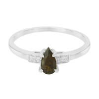 Anello in argento con Tormalina Cuprian