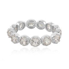 Anello in argento con Danburite