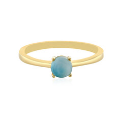 Anello in argento con Larimar