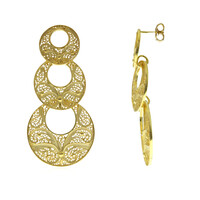 Orecchini in argento (Joias do Paraíso)
