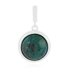 Ciondolo in argento con Crisocolla
