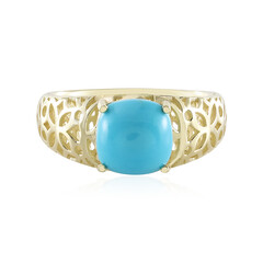Anello in oro con Turchese Sleeping Beauty (Ornaments by de Melo)