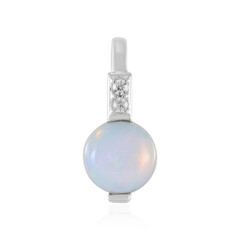 Ciondolo in argento con Opale di Welo