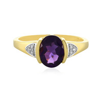 Anello in argento con Ametista