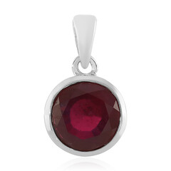 Ciondolo in argento con Rubino del Madagascar