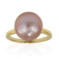 Anello in oro con Perla Ming Rosa Royal (TPC)