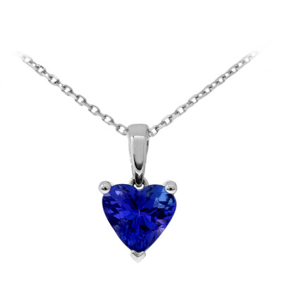 Collana in oro con Tanzanite AAA
