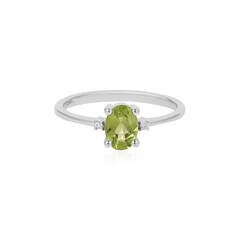 Anello in argento con Peridoto