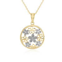 Collana in argento con Diamante Cioccolato I3