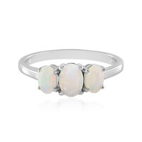 Anello in argento con Opale di Welo