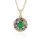 Collana in argento con Smeraldo Socoto