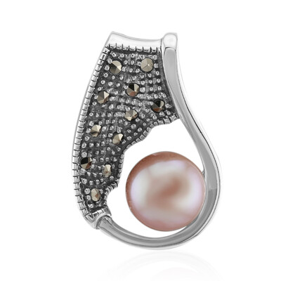 Ciondolo in argento con Perla Ming (Annette classic)