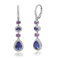 Orecchini in oro con Tanzanite AAA (CIRARI)