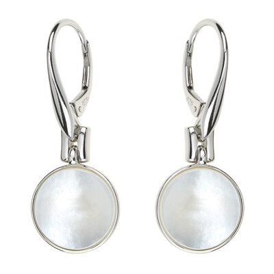 Orecchini in argento con Madreperla (dagen)