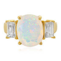 Anello in argento con Opale di Welo