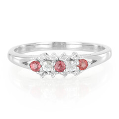 Anello in argento con Rubino Tramonto