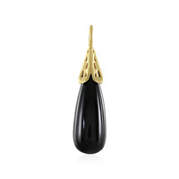 Ciondolo in argento con Onice Nero