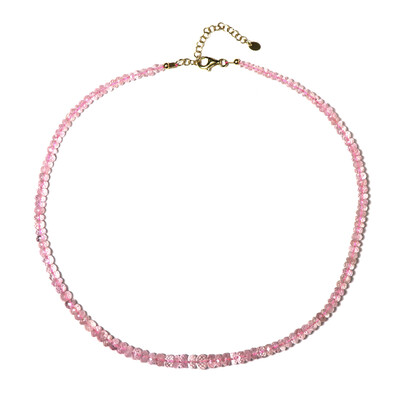 Collana in argento con Morganite del Madagascar