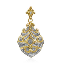 Ciondolo in argento con Diamante PK (I)