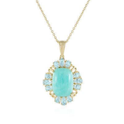 Collana in argento con Amazzonite