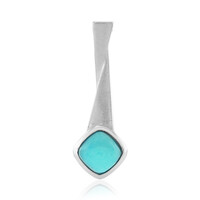 Ciondolo in argento con Opale Blu dell'Etiopia