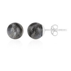 Orecchini in argento con Larvikite