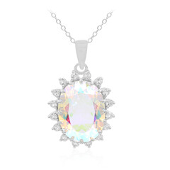 Collana in argento con Quarzo Moonlight