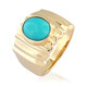 Anello in argento con Turchese Sleeping Beauty (de Melo)