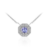 Collana in argento con Tanzanite