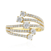 Anello in oro con Diamante I1 (H) (CIRARI)