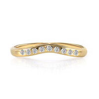 Anello in oro con Diamante IF (D)
