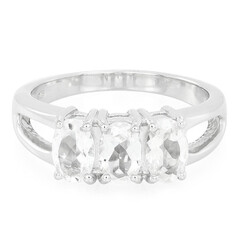 Anello in argento con Berillo Himalayano