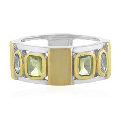 Anello in argento con Peridoto