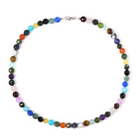Collana in argento con Indicolite