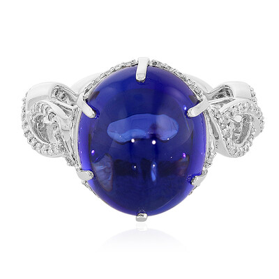 Anello in oro con Tanzanite AAA (de Melo)