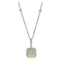 Collana in oro con Diamante Giallo SI2 (CIRARI)